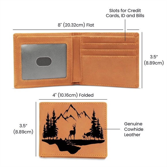 - Hunters Leather Wallet - Picture 3 of 10